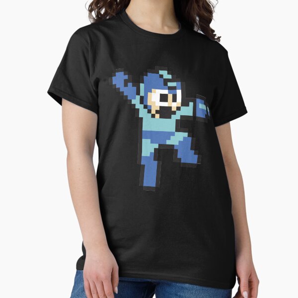 Aperçu de l'œuvre Megaman Jump'n Shoot - Noir créée et vendue par Slappers.