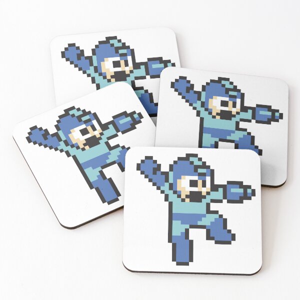 Item preview, Megaman jump'n shoot - White designed and sold by Slappers.