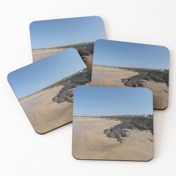 Item preview, Fistral beach, Newquay in September sunshine designed and sold by CornishPano.