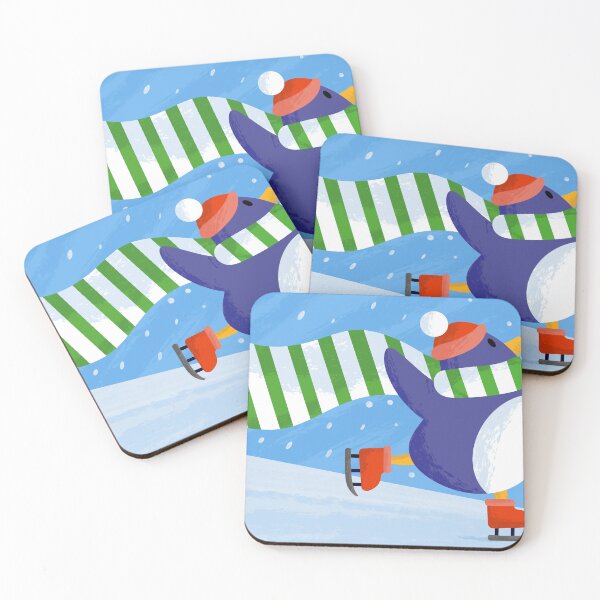 Item preview, Skating Penguin! designed and sold by Sarah Nettuno.