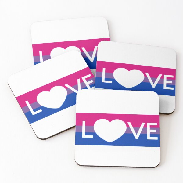 Item preview, bi love flag designed and sold by UNApologetical.