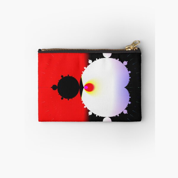 Artikelvorschau, Berühmtes volles Mandelbrot-Set schwarz, weiß, rot entworfen und verkauft von ivanoel.