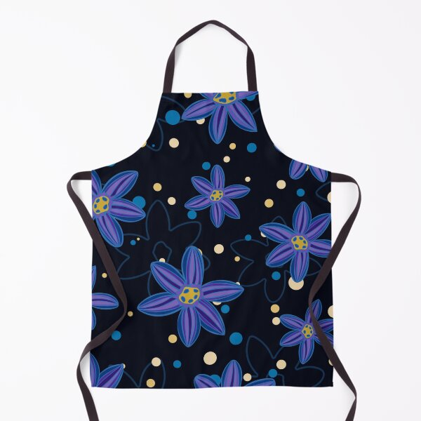 Item preview, Blue flowers in the night designed and sold by tlemskaya.