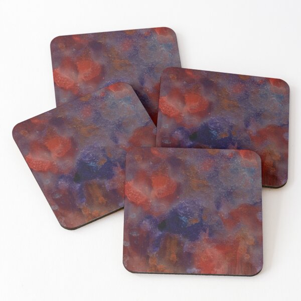 Item preview, multicolor abstraction watercolor wavves splash designed and sold by NikaAstra.