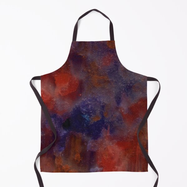 Item preview, multicolor abstraction watercolor wavves splash designed and sold by NikaAstra.