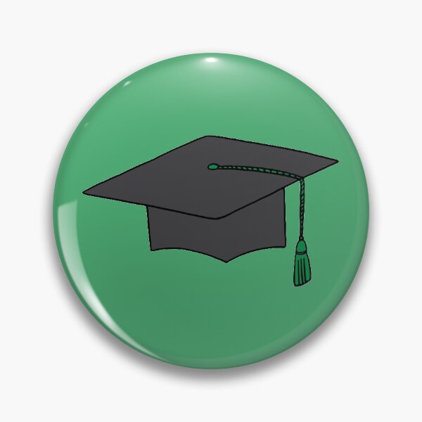 Item preview, Green Tassel Graduation Cap designed and sold by murialbezanson.