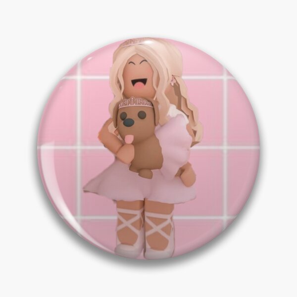Blonde Roblox Girl Pin By Morganmickleco Redbubble - roblox avatar girl aesthetic blond