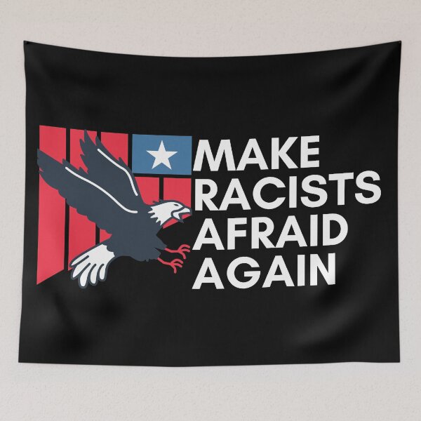 Item preview, make racists afraid again designed and sold by Zaibo.