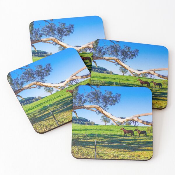 Item preview, Horses Glancing at Mount Franklin designed and sold by Steven Jodoin.
