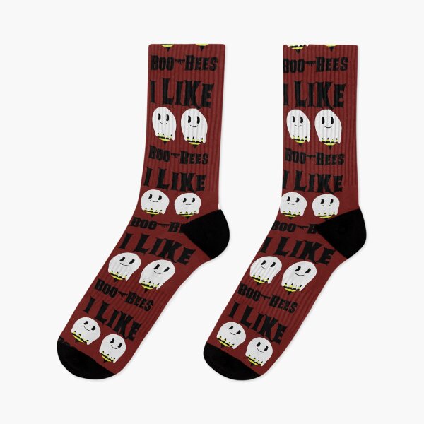 Item preview, I Like Boo-Bees - Funny Halloween Pun - Red designed and sold by AJ-DesignCo.