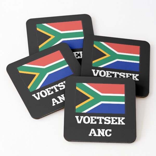 Item preview, South African flag Voetsek ANC designed and sold by arendbotha.