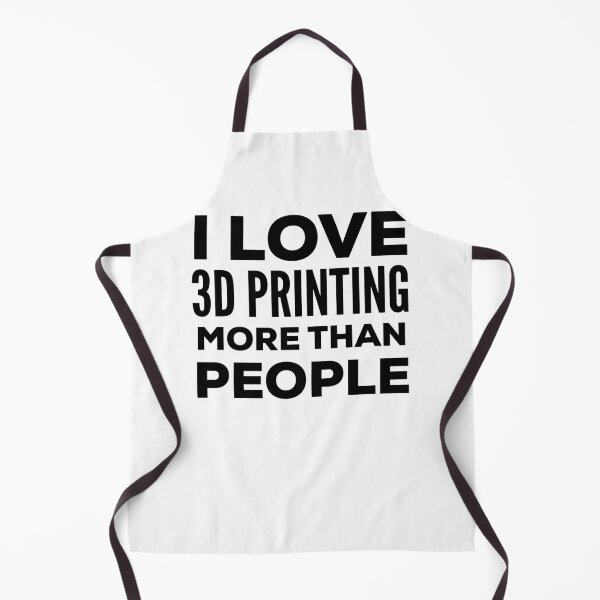 Item preview, Funny I Love 3D Printing Quote designed and sold by HalpinDesign.