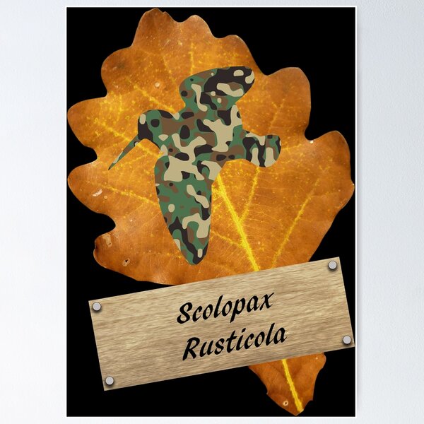 Item preview, OBV – Woodcock camo # 9 Scolopax Rusticola designed and sold by vb66.