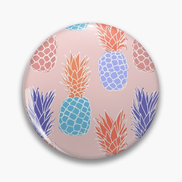 Artikelvorschau, Pineapples | Orange Blue entworfen und verkauft von RebeccaFlaherty.