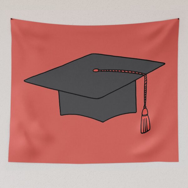 Item preview, Red Tassel Graduation Cap designed and sold by murialbezanson.