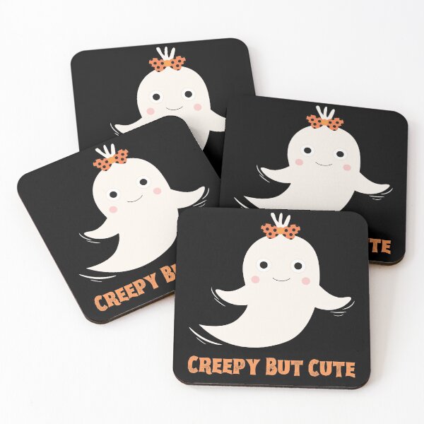Item preview, Creepy But Cute, Halloween Ghost designed and sold by Teeinno.