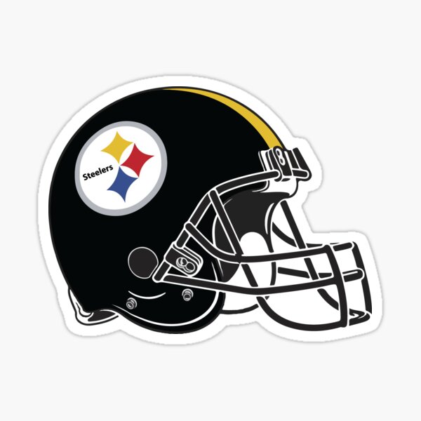 steelers helmet Sticker