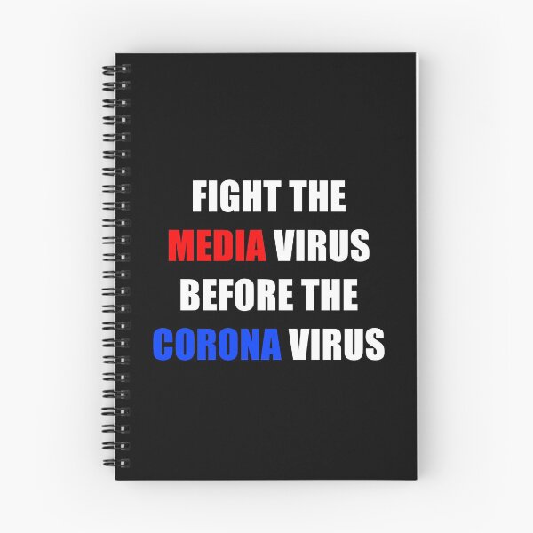 Item preview, Fight the Media Virus Before The Corona Virus designed and sold by REApparelCo.