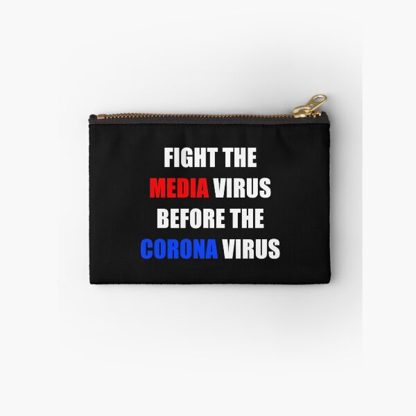 Item preview, Fight the Media Virus Before The Corona Virus designed and sold by REApparelCo.
