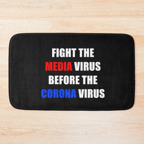 Item preview, Fight the Media Virus Before The Corona Virus designed and sold by REApparelCo.