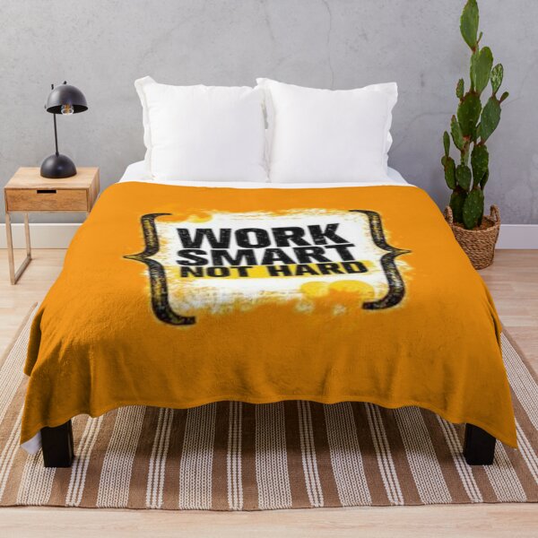 Item preview, Work smart not hard inspirational merch designed and sold by Sovik Goswami.
