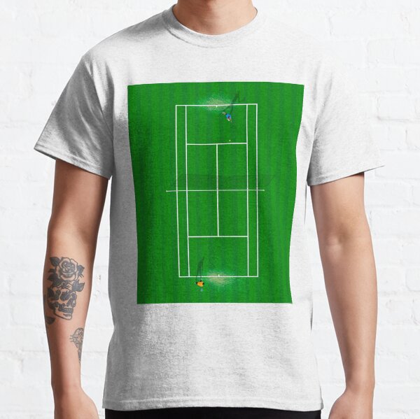 Wimbledon Tennis Court From Above Classic T-Shirt