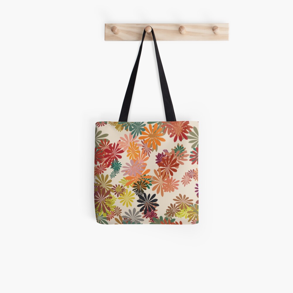 Winter Flower Tote Bag