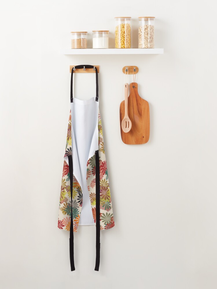 Alternate view of Winter Flower Apron
