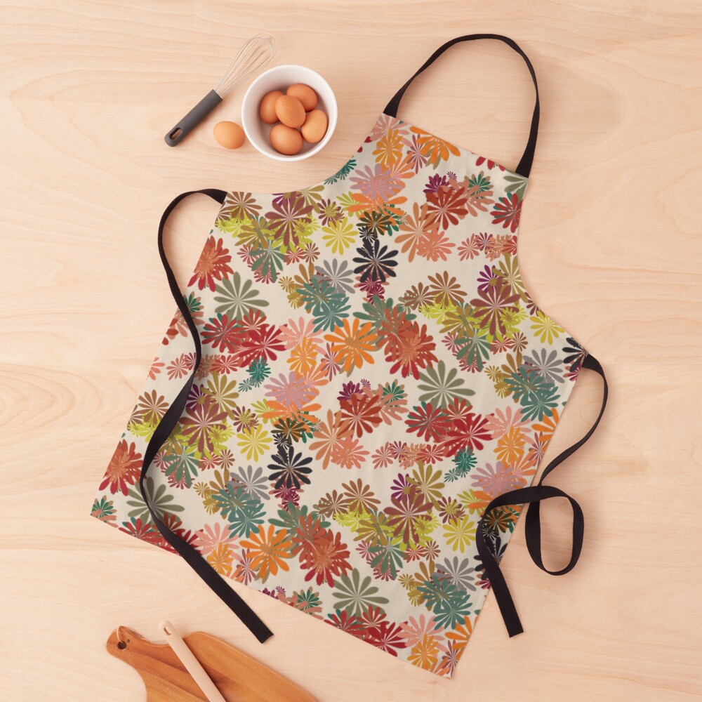 Winter Flower Apron