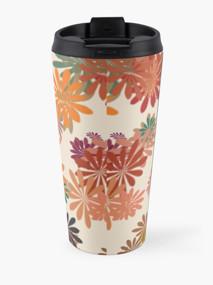Alternate view of Winter Flower Travel Mug