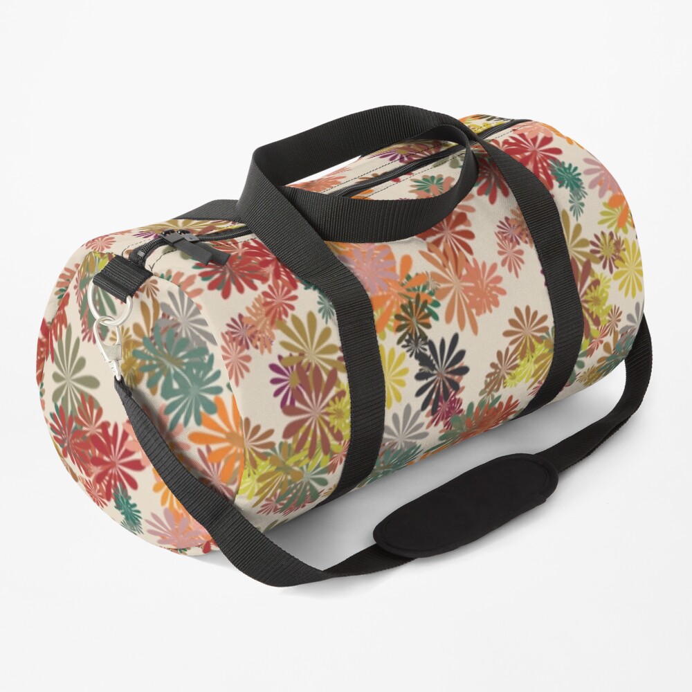Winter Flower Duffle Bag