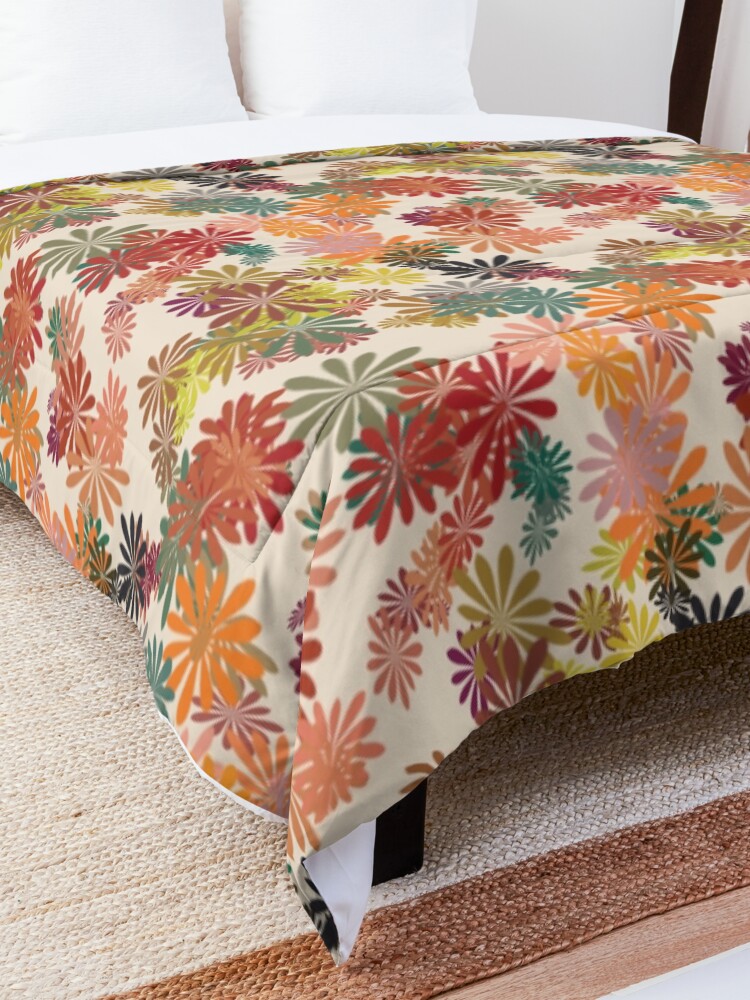 Alternate view of Winter Flower Comforter