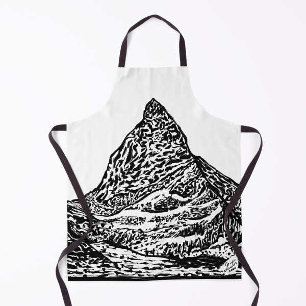 Item preview, MATTERHORN - ink painting.1 designed and sold by lautir.