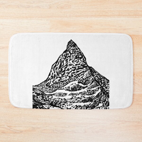 Item preview, MATTERHORN - ink painting.1 designed and sold by lautir.