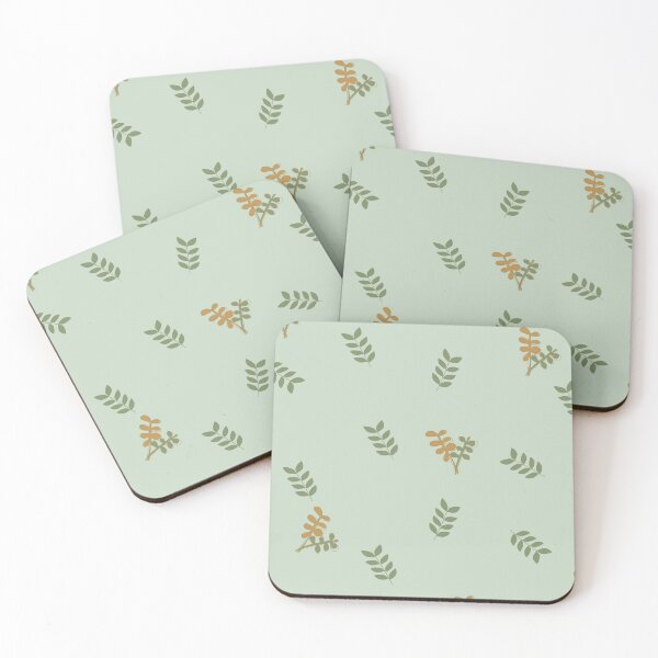 Item preview, Sketched Leaves green designed and sold by TuckerBerryFin.