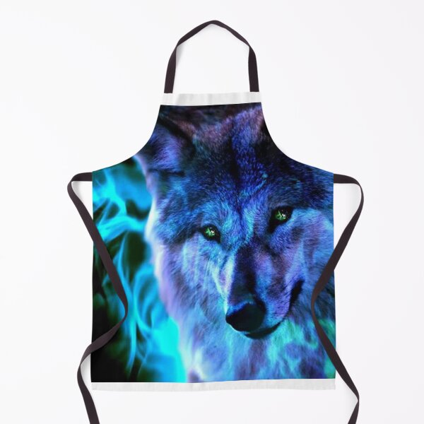 Artikelvorschau, Bunte Kunst des Eiswolfs entworfen und verkauft von Staytrendy.