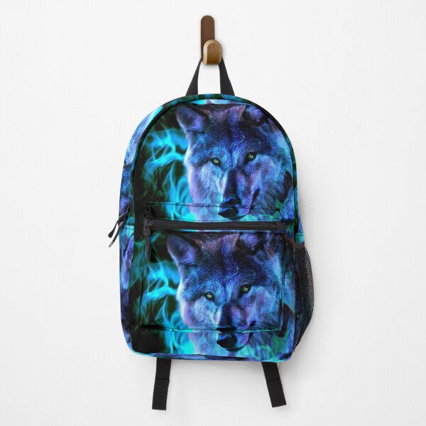 Item preview, Ice Wolf Colorful Art designed and sold by Staytrendy.