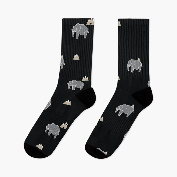 Item preview, Origami elephant Pattern Color / Black designed and sold by Give Me that Pencil.