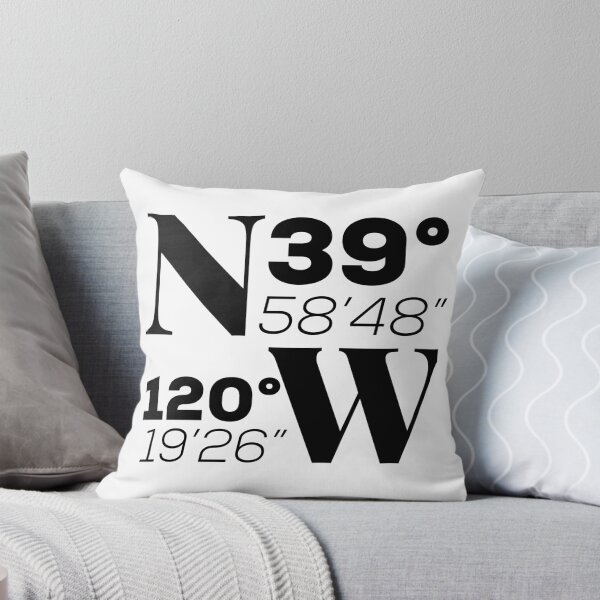 Item preview, Lake Tahoe Coordinates designed and sold by HalpinDesign.