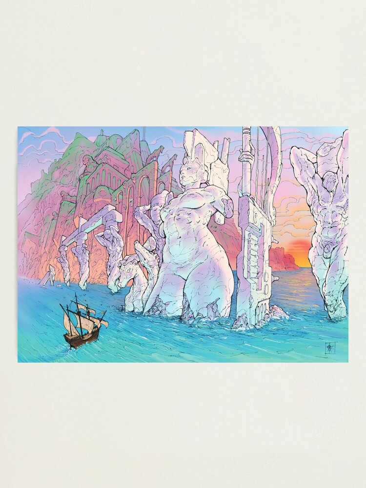 Alternate view of Forgotten blue Photographic Print