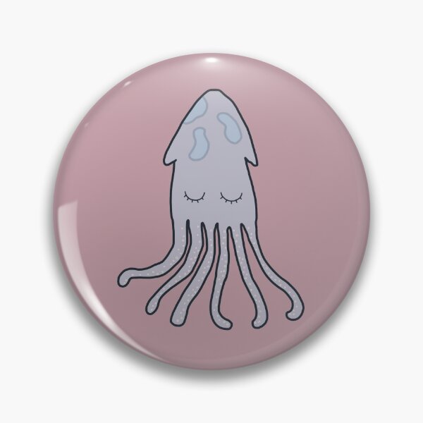 Item preview, Cute nursery squid pattern and sticker pack designed and sold by JokeGysen.