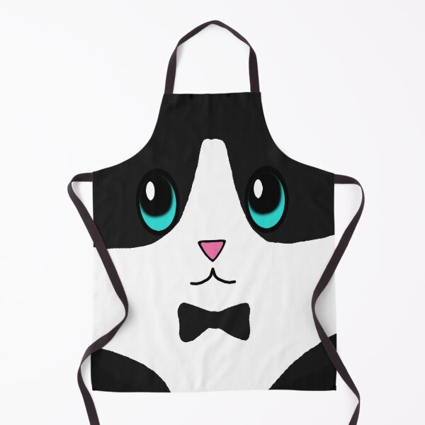 Item preview, Cute n Fluffy - Tuxedo Kitty designed and sold by Katrina Montgomery.
