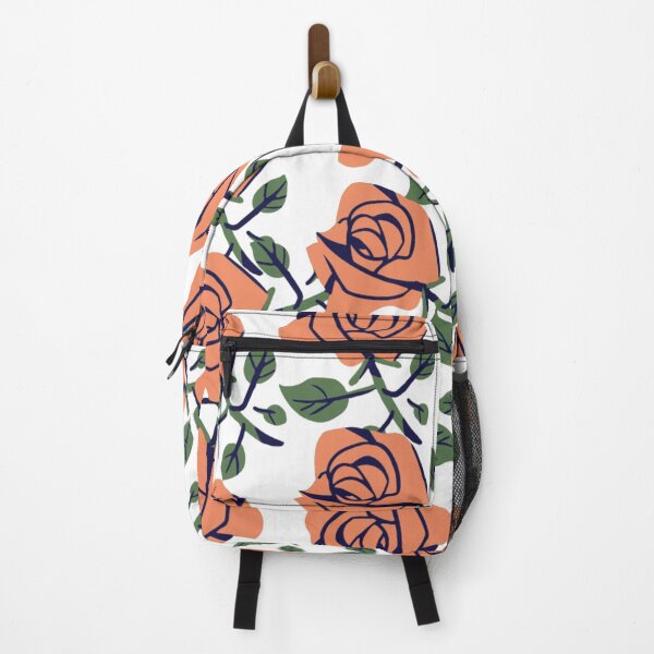 Item preview, Floral design with orange-ish roses designed and sold by Lisaarts.