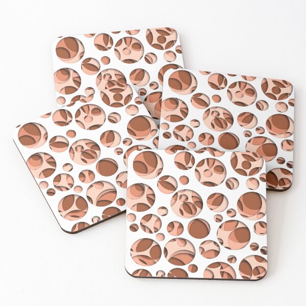 Item preview, Multicolor layers inside realistic holes designed and sold by acidmit.