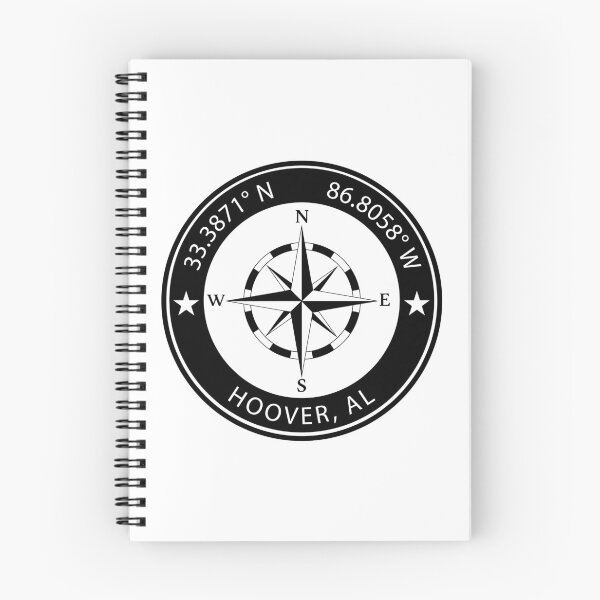 Item preview, Hoover, Alabama Geographical Coordinates designed and sold by TeeOhGraphics.
