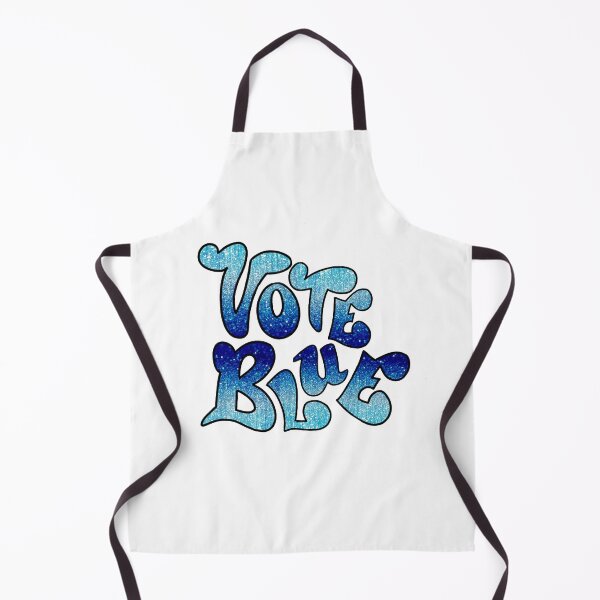 Item preview,  Vote Blue glitter print designed and sold by AnnaSirinaa.