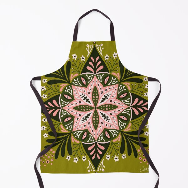 Item preview, Sprouting Mandala – Sage & Pink designed and sold by Cat Coquillette.