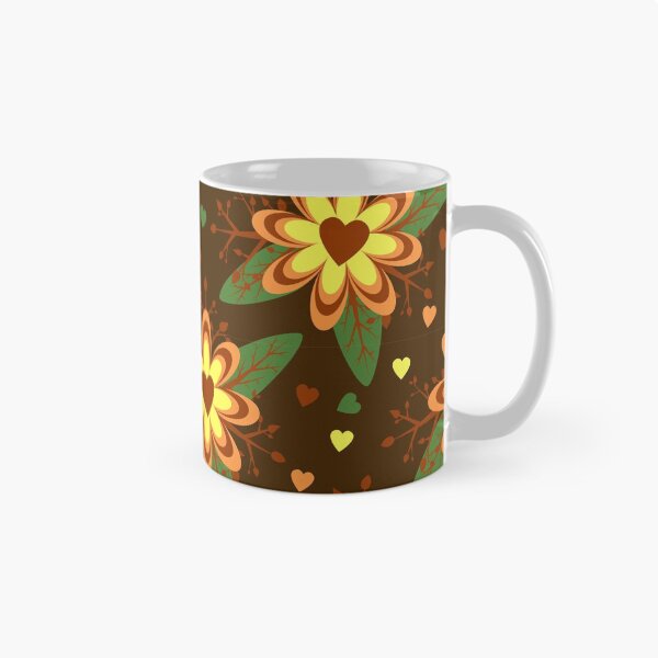 Item preview, Brown Floral Pattern designed and sold by RueChiedza.