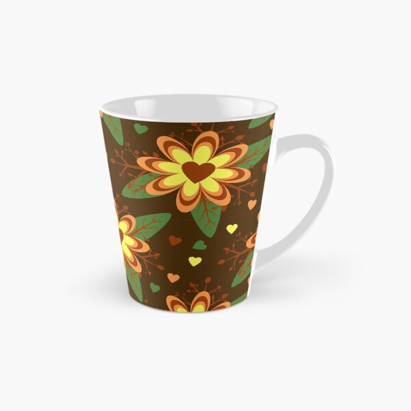 Item preview, Brown Floral Pattern designed and sold by RueChiedza.