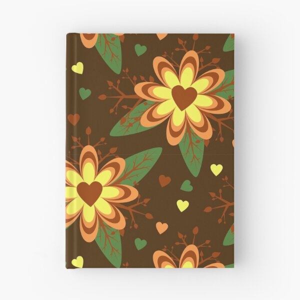 Item preview, Brown Floral Pattern designed and sold by RueChiedza.